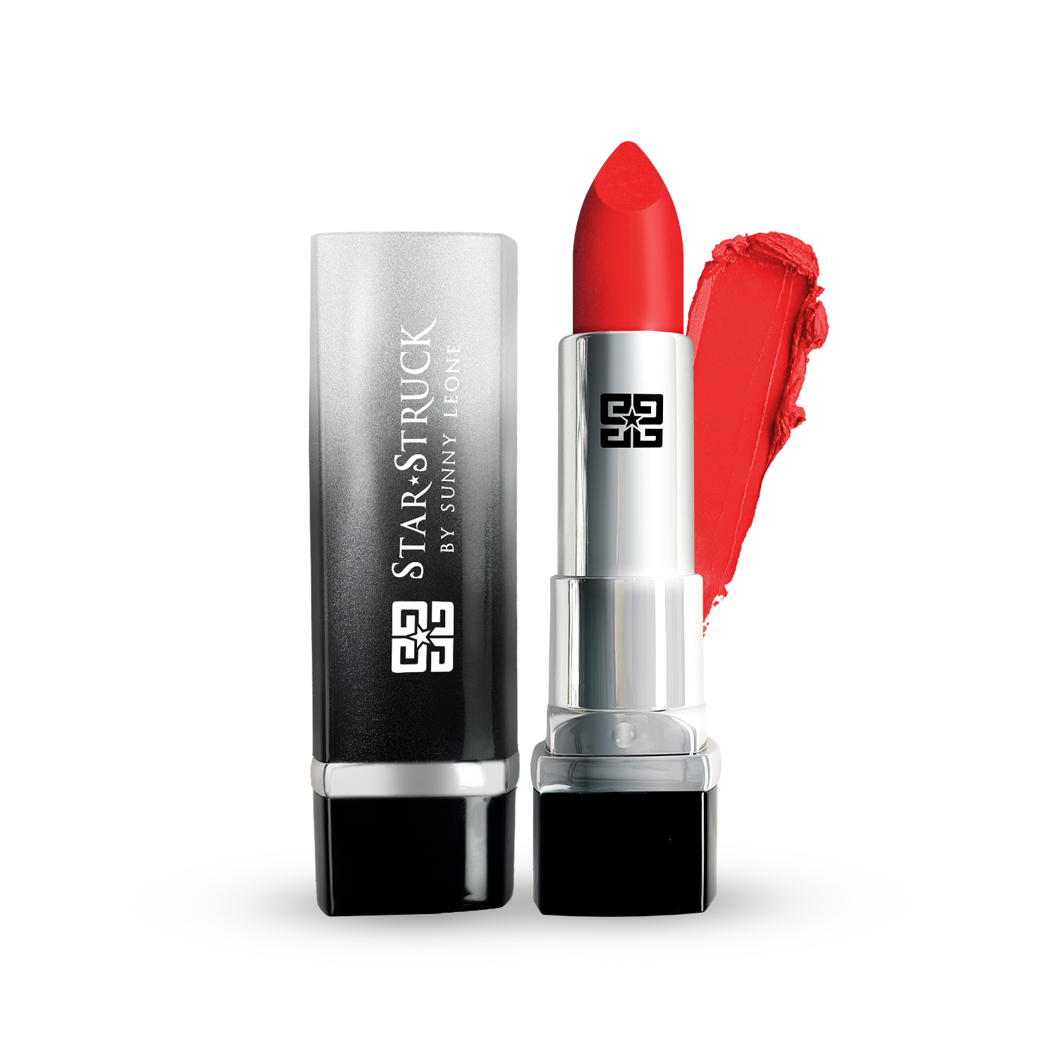 Star Struck by Sunny Leone Luxe Matte Lipstick – Cherry Bomb, 4.2g