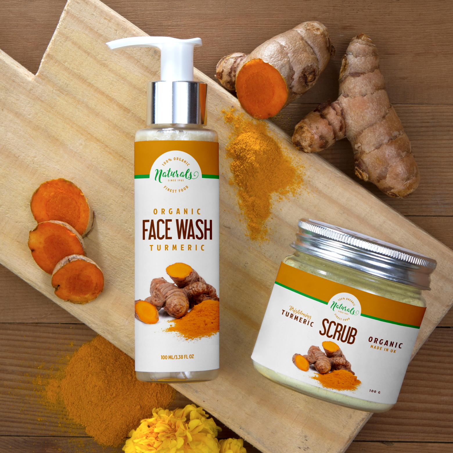 Organic Face Wash – Turmeric
